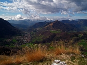 42 Dal Monte Castello vista su Serina... 